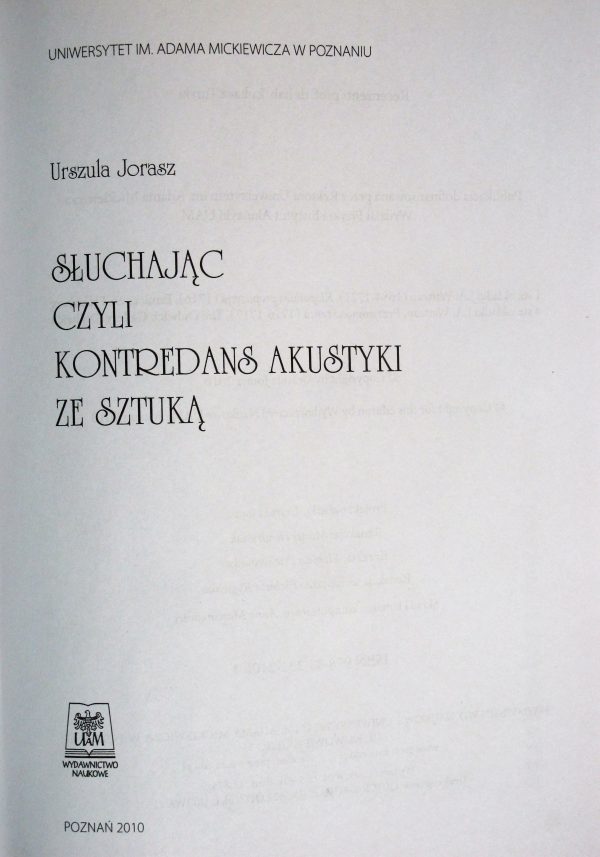 Acoustics - book